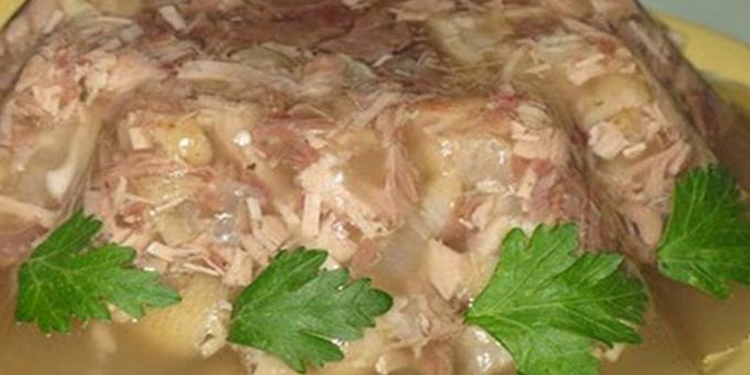 Recipes: Jellied pork and chicken legs