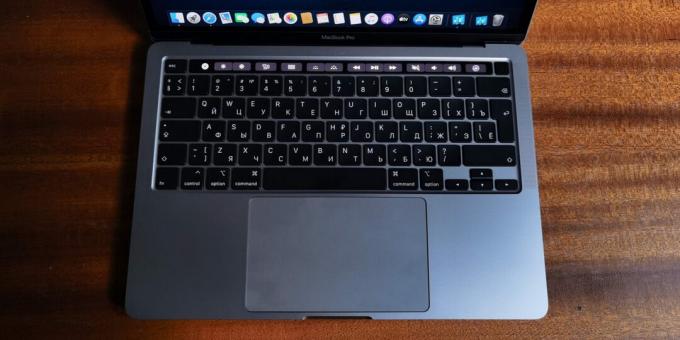 MacBook Pro 2020 keyboard