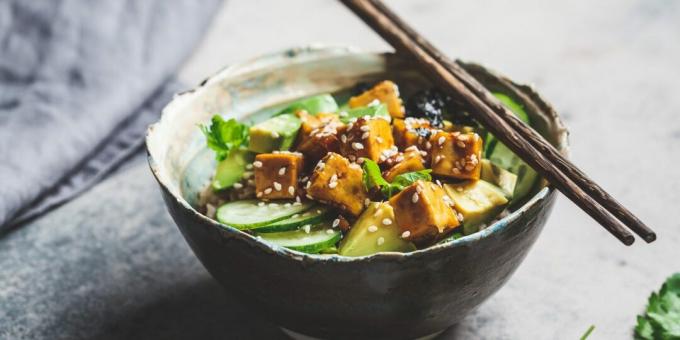 Poke with tofu