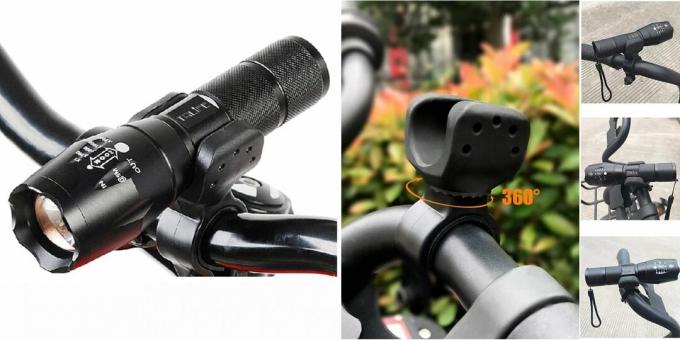 Bicycle Convertible Flashlight