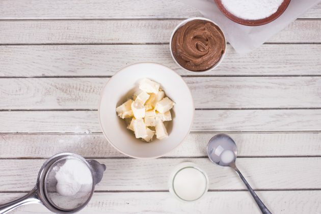 Peanut Candy: Cut the cold butter into small cubes