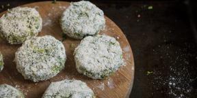 Recipe vegetarian cutlets with broccoli and spinach