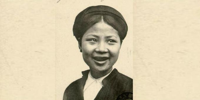 The History of Cosmetics: A Vietnamese Woman with Blackened Teeth, 1908.