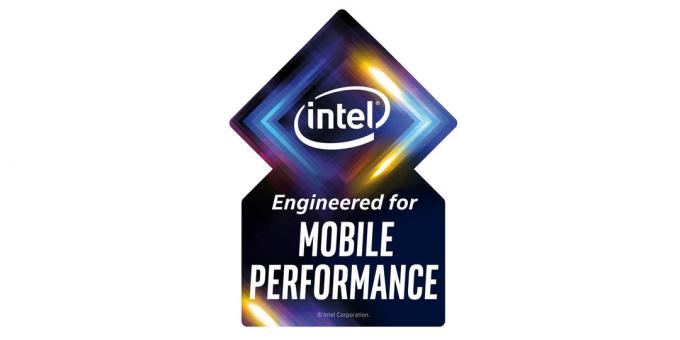 Intel sticker