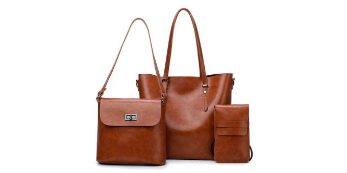 Set of three bags