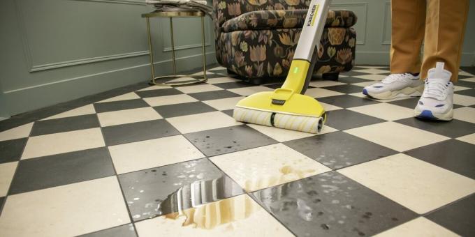 House cleaning: Karcher electric mop 