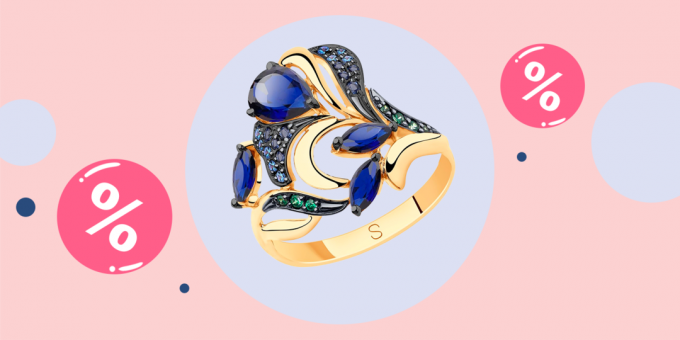 Promo codes of the day: 25% discount when ordering two pieces of jewelry at Sokolov