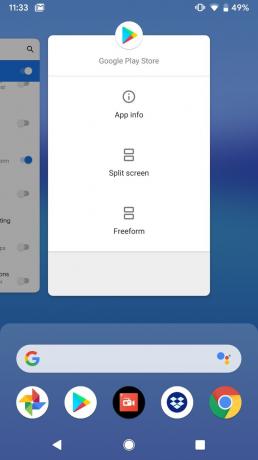 Applications in separate floating windows