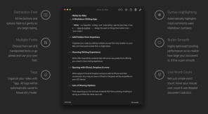 Write - uncompromising markdown-zametochnik for iOS and OS X