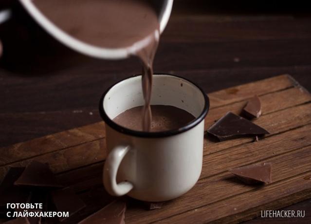 Recipe: Perfect hot chocolate - spill mugs