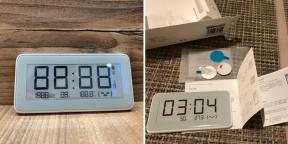 Must take: Xiaomi smart watch with hygrometer and E-Ink display