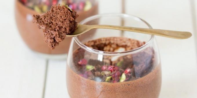 Akvafaba in cooking: Chocolate Mousse