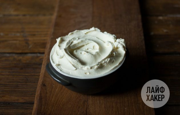 For thicker cream cheese, press for longer