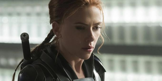 Scarlett Johansson in the movie Black Widow