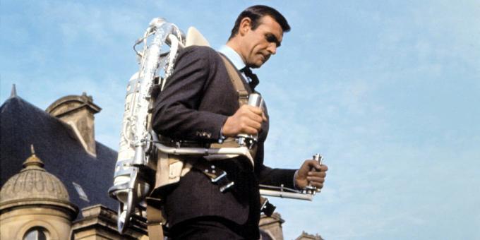Inventions from the films: jetpack from "Fireball"