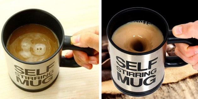What to give to colleagues at the New Year: Mug for the lazy