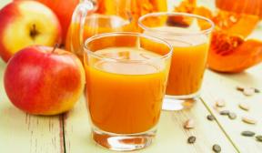 Pumpkin-apple juice for the winter