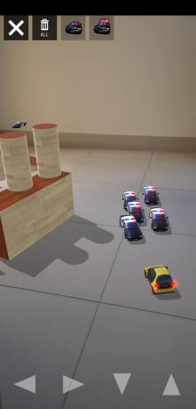 AR Toys: police cars