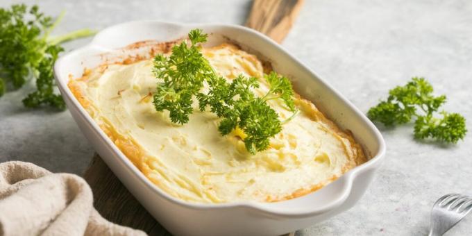 Turkey casserole with vegetables