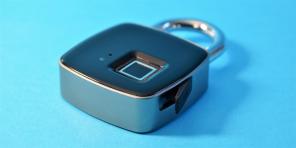 Overview of smart padlocks c Bluetooth and a fingerprint reader