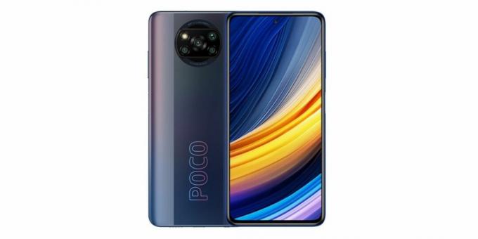 Smartphones with powerful batteries: Poco X3 Pro