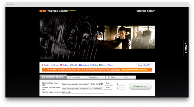 YouTube Doubler