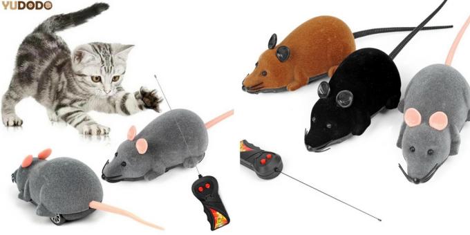 Radio-controlled mouse
