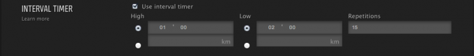 Suunto Ambit2 intervals Movescount