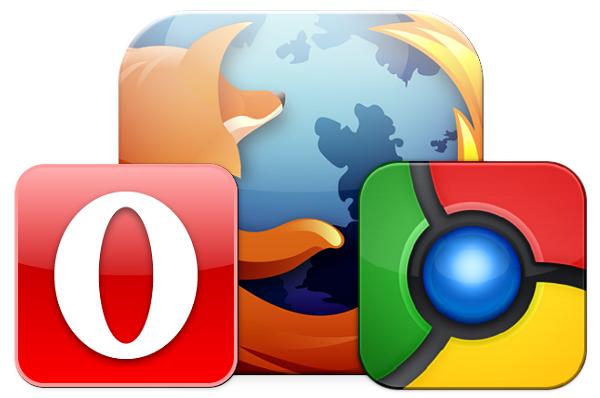 extensions for Firefox, Chrome and Opera