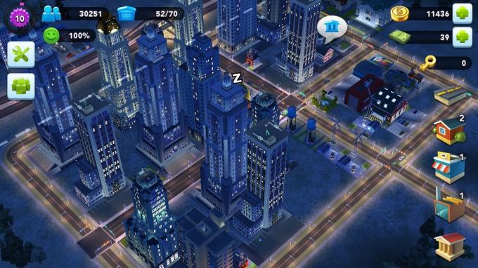 Night Sim City