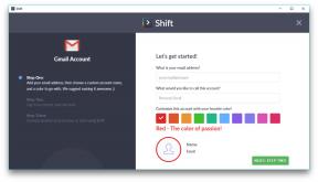 Shift - an application that allows you to quickly switch between multiple Google accounts