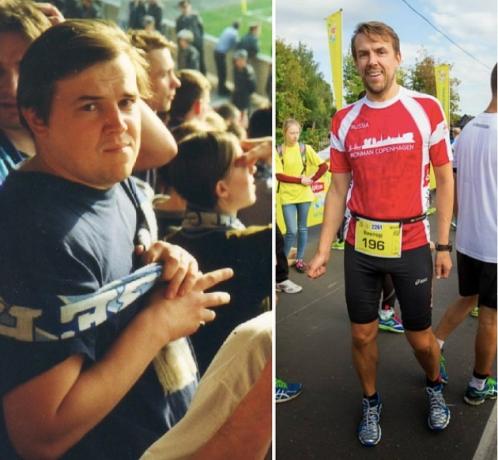 Four-time Ironman Viktor Zhidkov: before and after