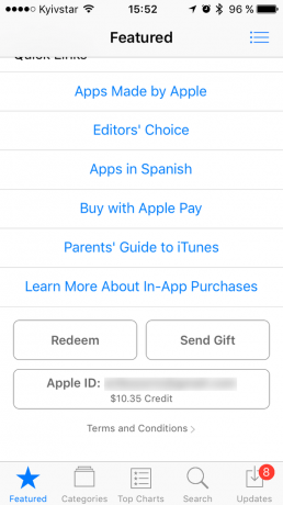 How to top up the balance of US Apple ID