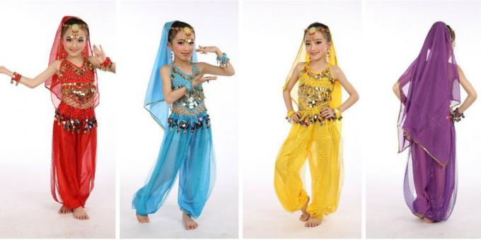 oriental dancer costume