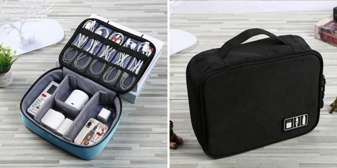 Organizer for cables and gadgets