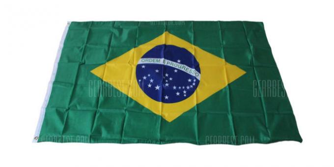 Sports attributes: Brazil flag