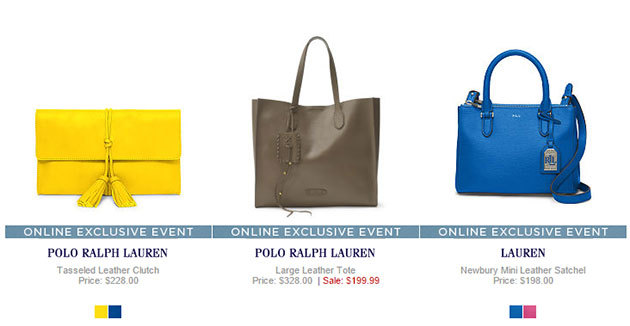 Handbags Ralph Lauren