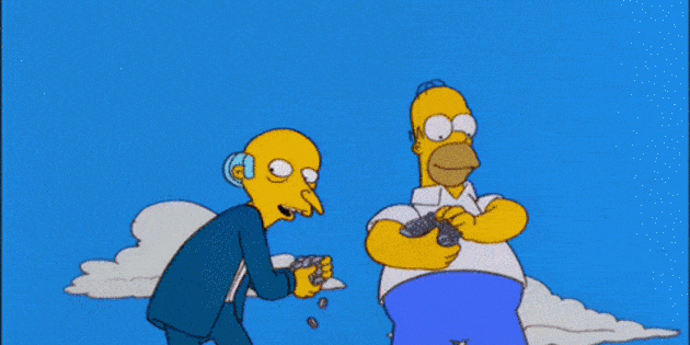 Homer Simpson for money