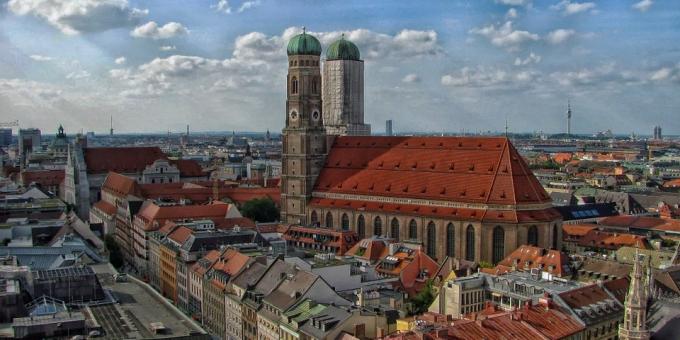 Top cities in terms of living in Munich