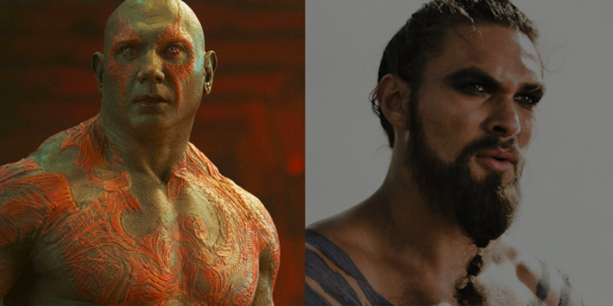 Drax and Khal Drogo