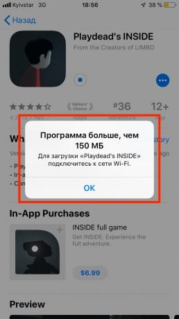 How to download on iPhone, any application or game without a Wi-Fi