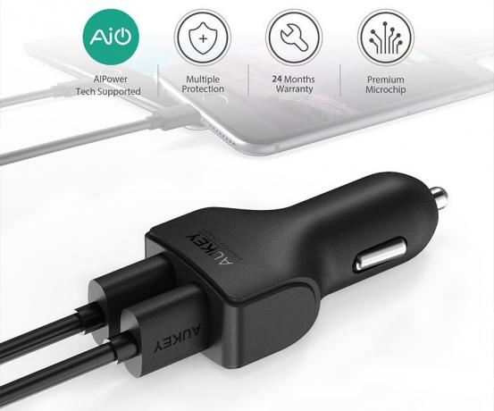 Auto-Charger Two-port