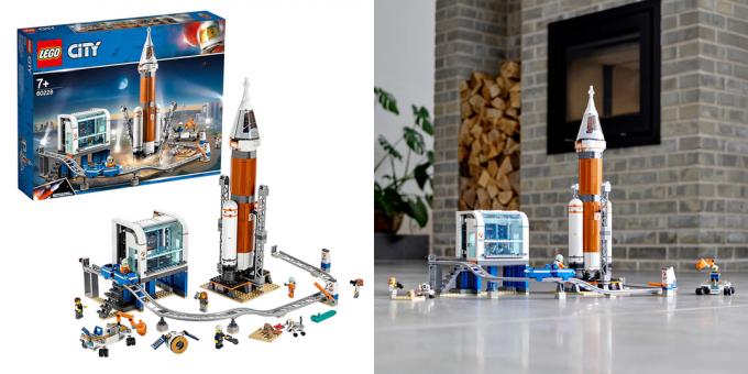 Lego City Space Rocket and Launch Control Center