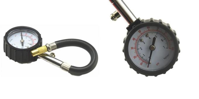 What to take along for the ride: a pressure gauge