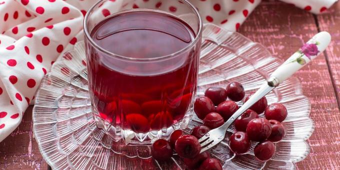 Classic cherry compote