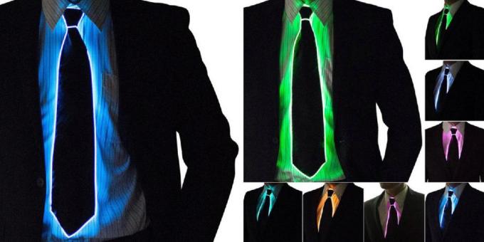 Illuminated tie