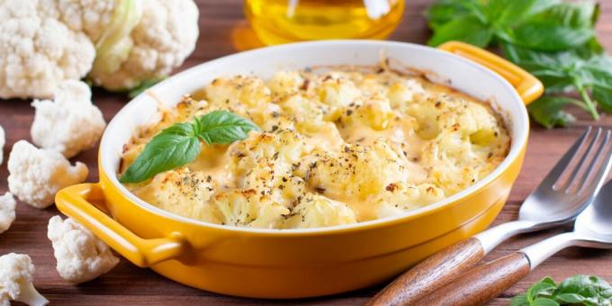 Easy Cauliflower Casserole