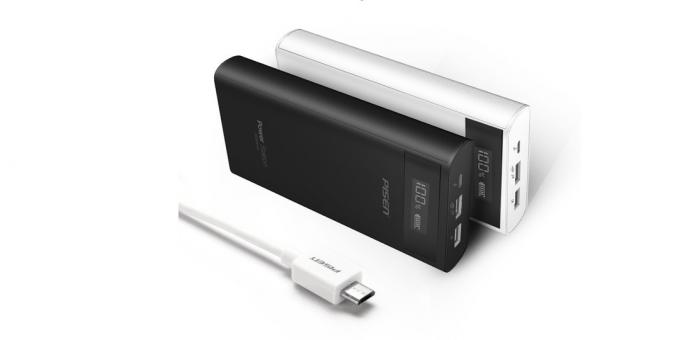 External discount battery