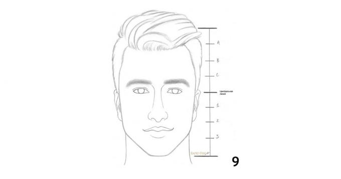 How to draw a portrait of a man