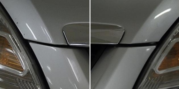 How to buy a used car: Uneven gap on the left and right side of the hood
